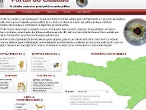 Portal do Cidadão TCE/SC