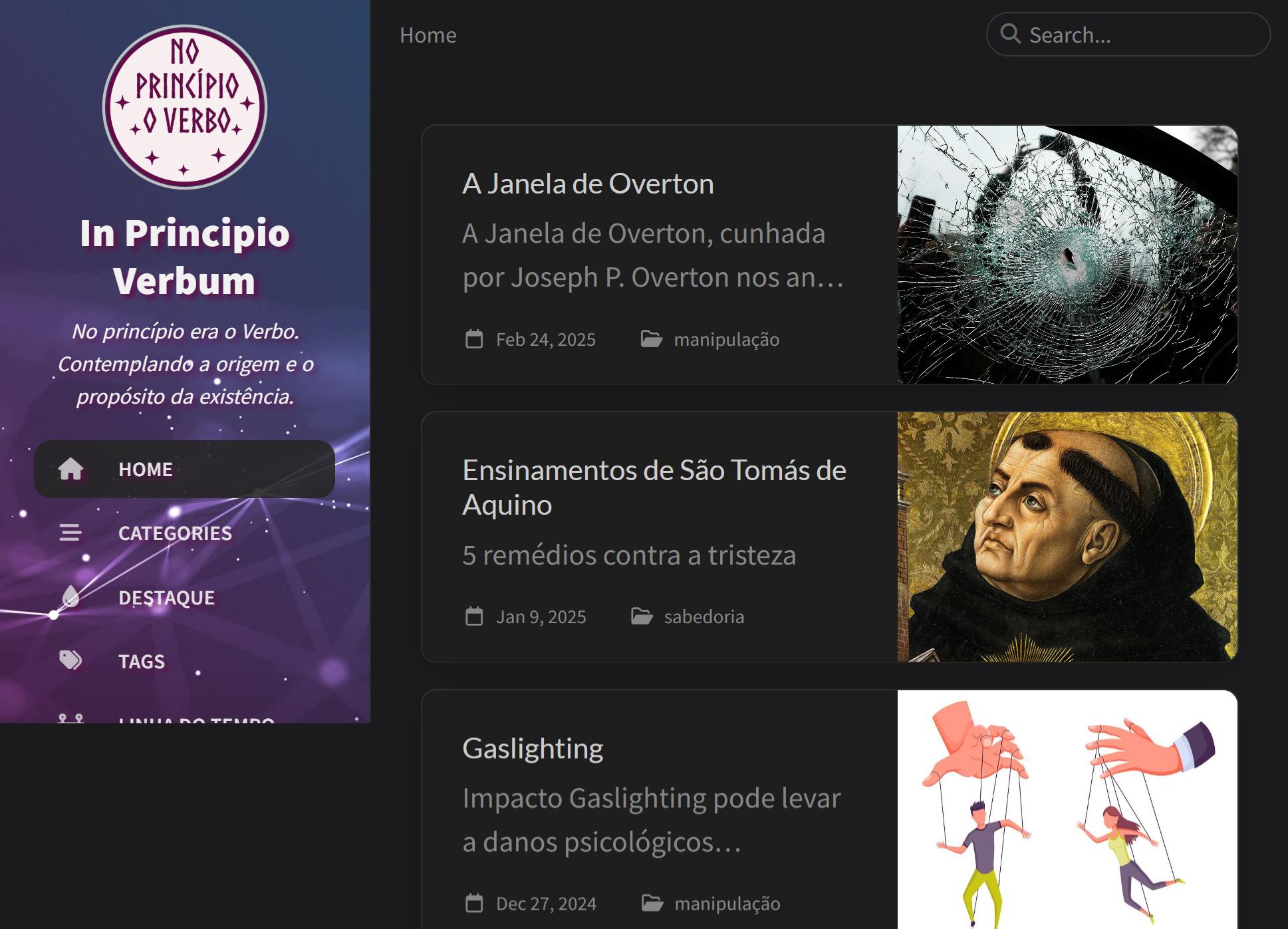 In Principio Verbum