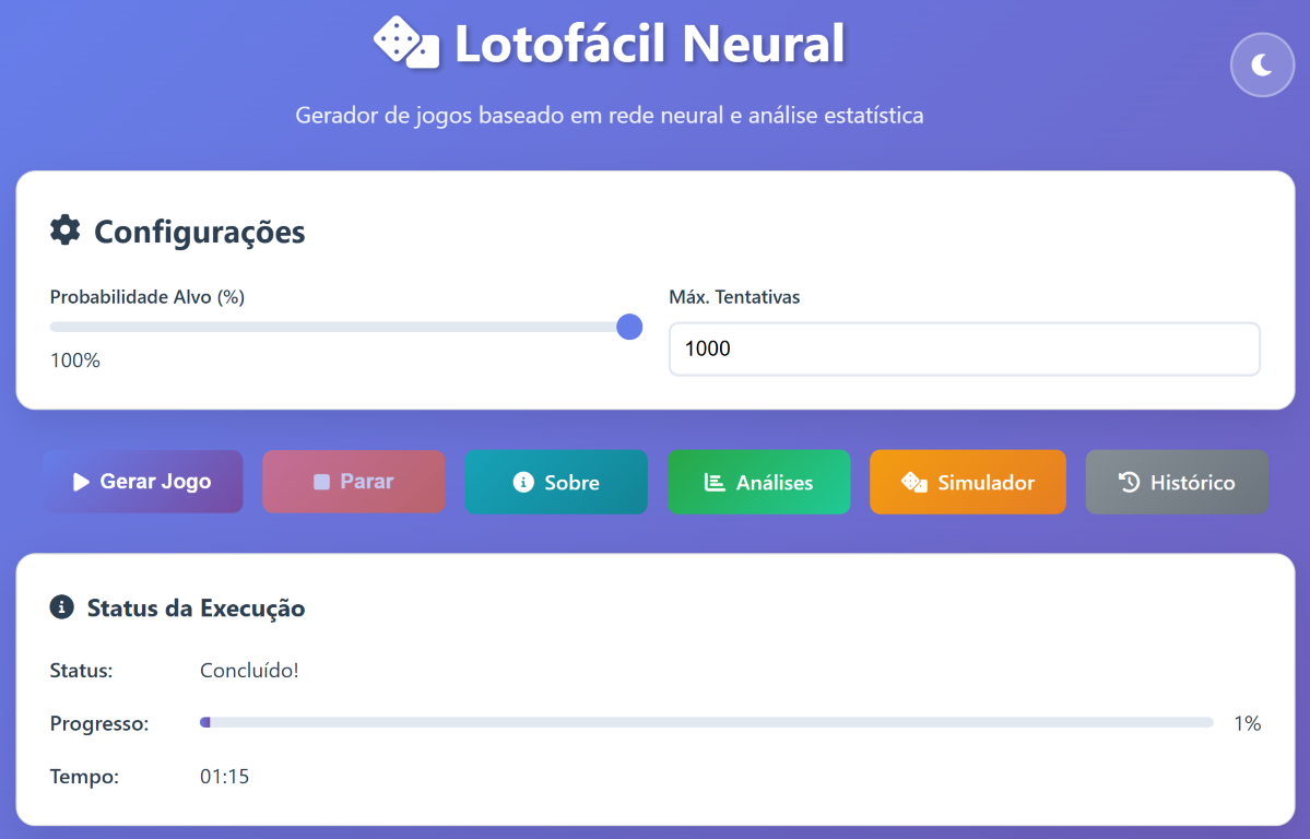 Lotofacil Rede Neural