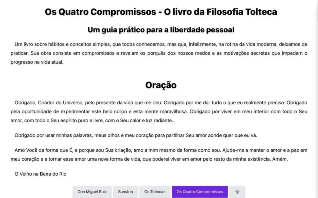 Os Quatro Compromissos