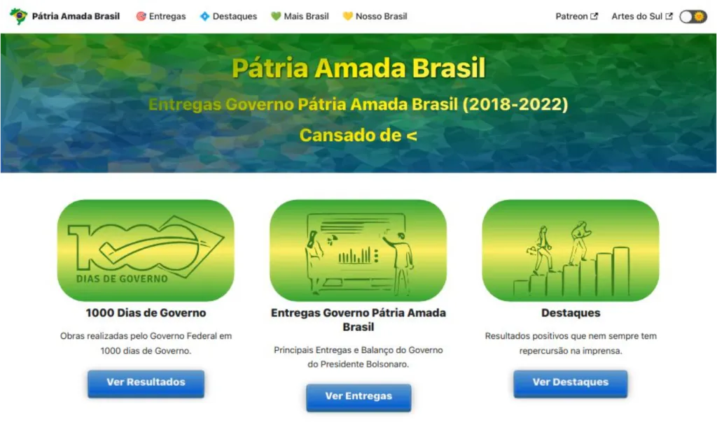 Patria Amada Brasil