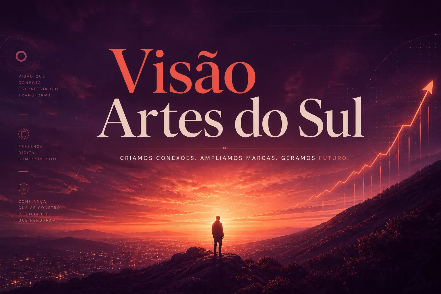 Visão Artes do Sul — inovação confiável no ambiente digital