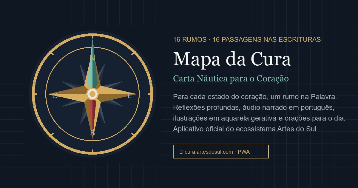 Mapa da Cura • Carta Náutica Devocional PWA